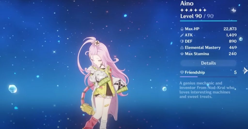 Aino Genshin Impact Guide, Skill, Build and Should You Pull?