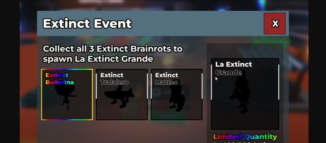 How to Talk to Sammy & Claim La Extinct Grande Steal a Brainrot Roblox