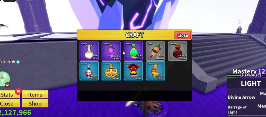 How To Get & Use Gate Potion in Blox Fruits