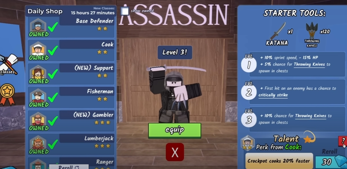 99 Nights in the Forest Best Talents, Tier List and More Guide!