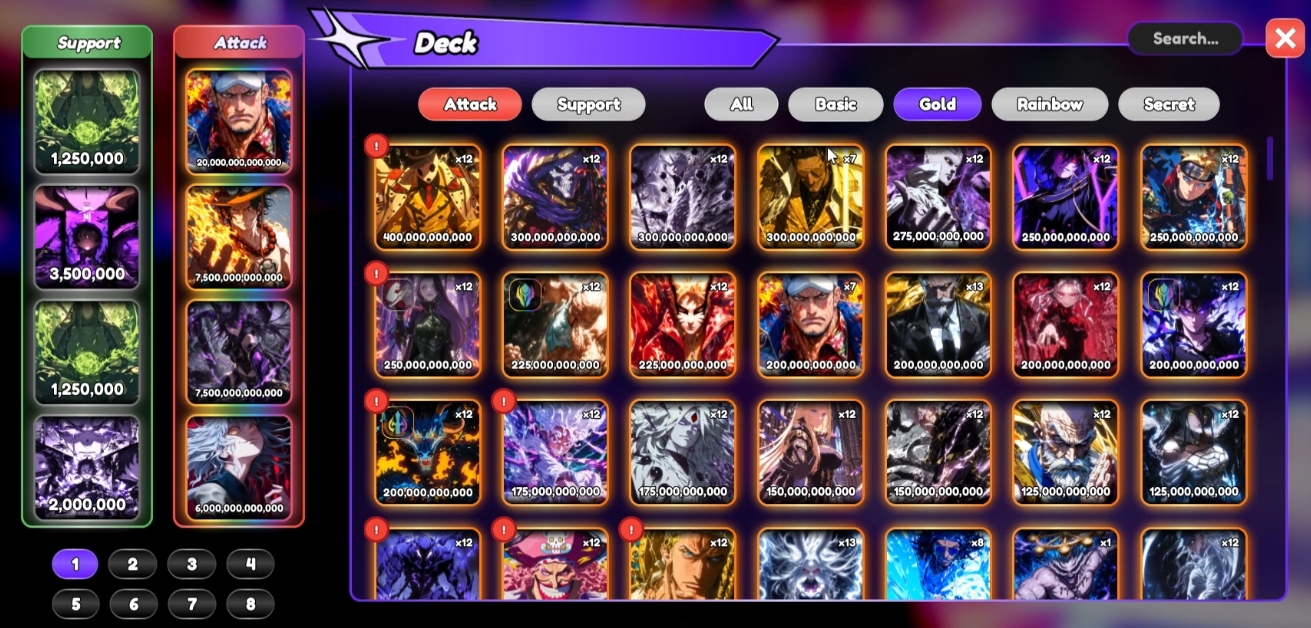 Anime Card Clash Guide All Cards in Cursed Zones!