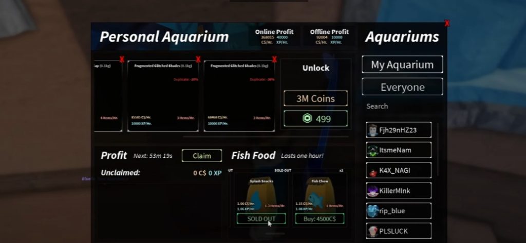 Best Aquarium Method to Earn Millions in Fisch Roblox
