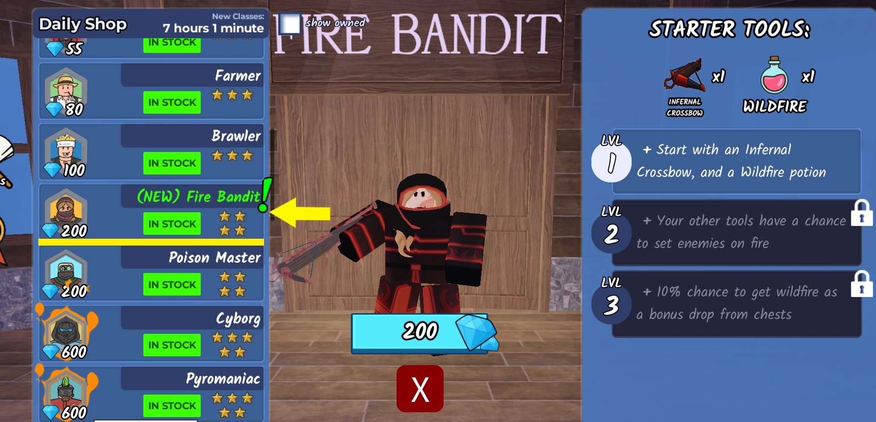 99 Nights in the Forest Tier List All Classes Ranked [Ram Volcano 2]