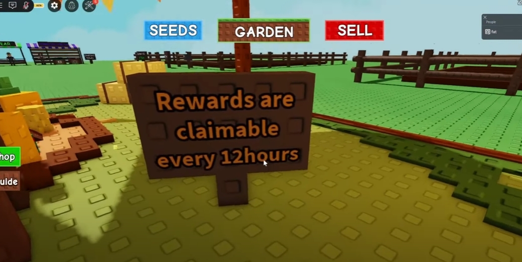 Grow a Garden Fall Market Part 2 Guide Buff & How to Claim Rewards!