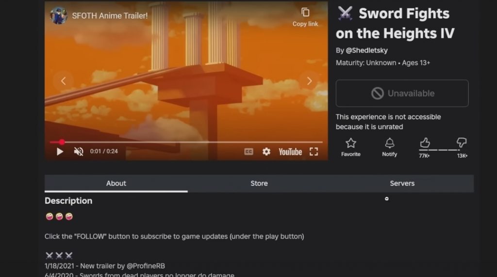 Why So Many Roblox Games Were Deleted This Week?