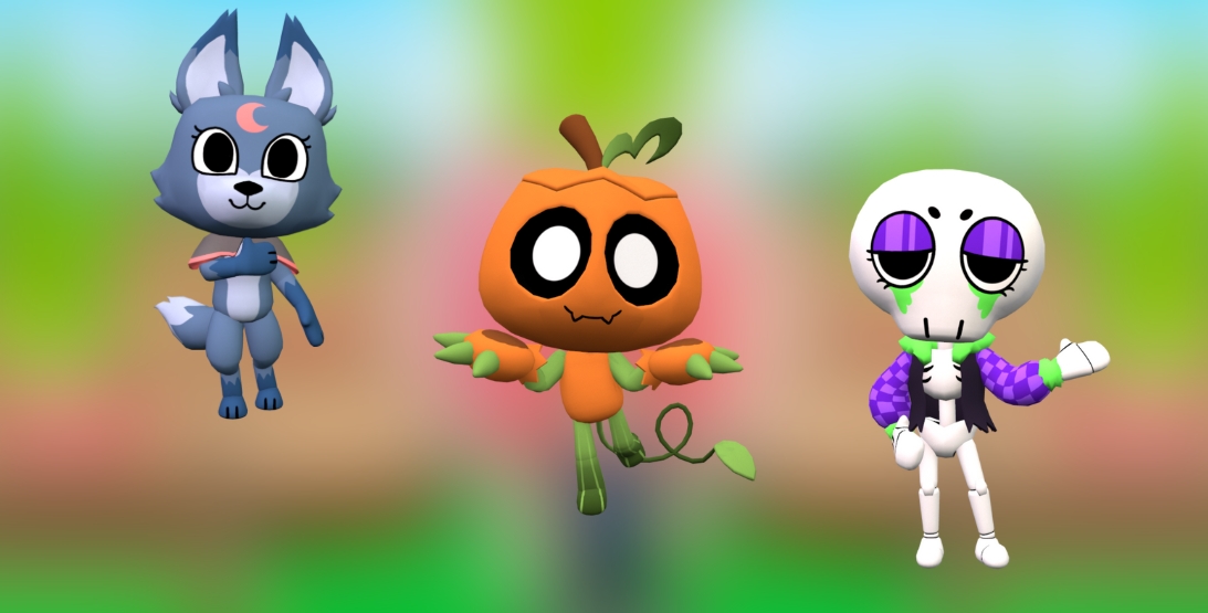 Dandy’s World Guide New Halloween Toons Eclipse, Gourdy, Ribecca & Soulvester!