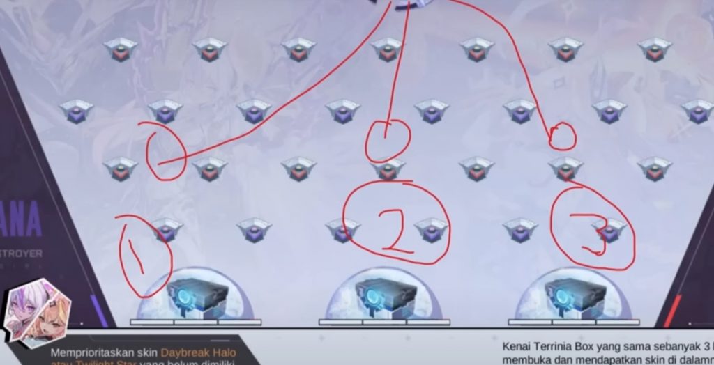 Mobile Legends Aspirant 4.0 Guinevere and Vexana Draw Pattern