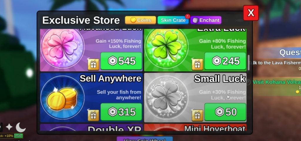 Fish It Guide All 6 Ways to Increase Luck and Catch Secret Fish Faster!