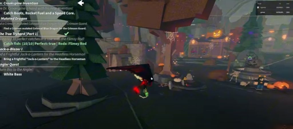 Fisch Guide How to Complete Witch’s Pot Quests in the FischFright Event