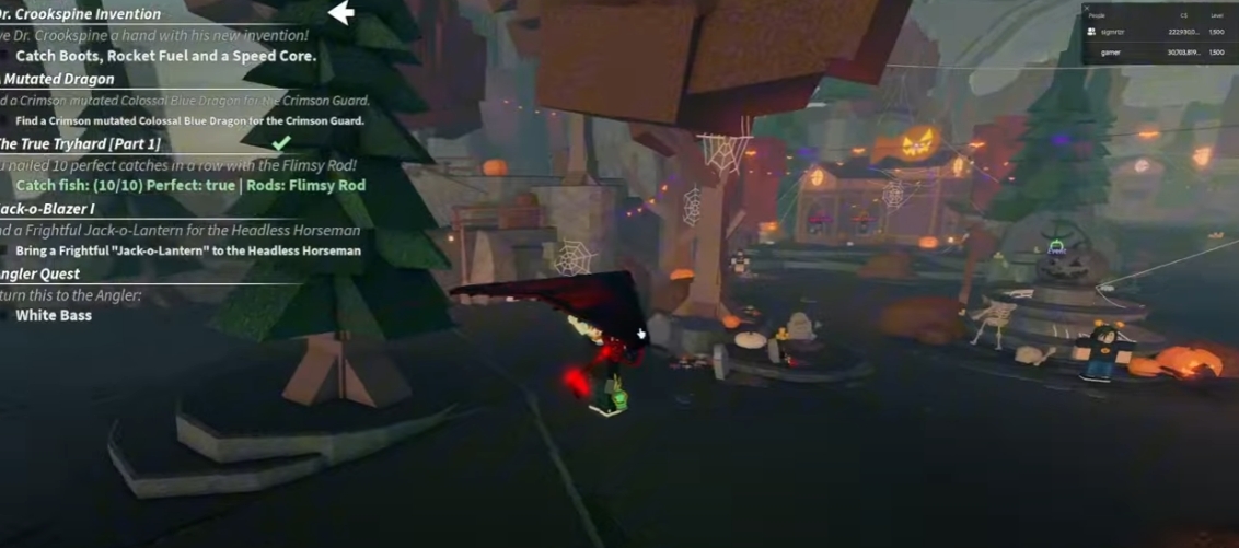 Fisch Guide How to Complete Witch’s Pot Quests in the FischFright Event