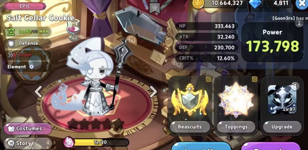 Salt Cellar Cookie Run Kingdom Build Guide, Best Toppings, Beascuit & Best Team!
