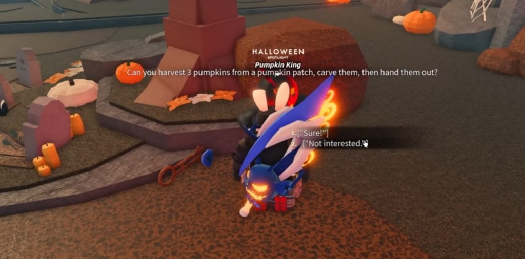 How to Complete the Pumpkin King Quest and Get All Rewards Roblox Fisch Guide