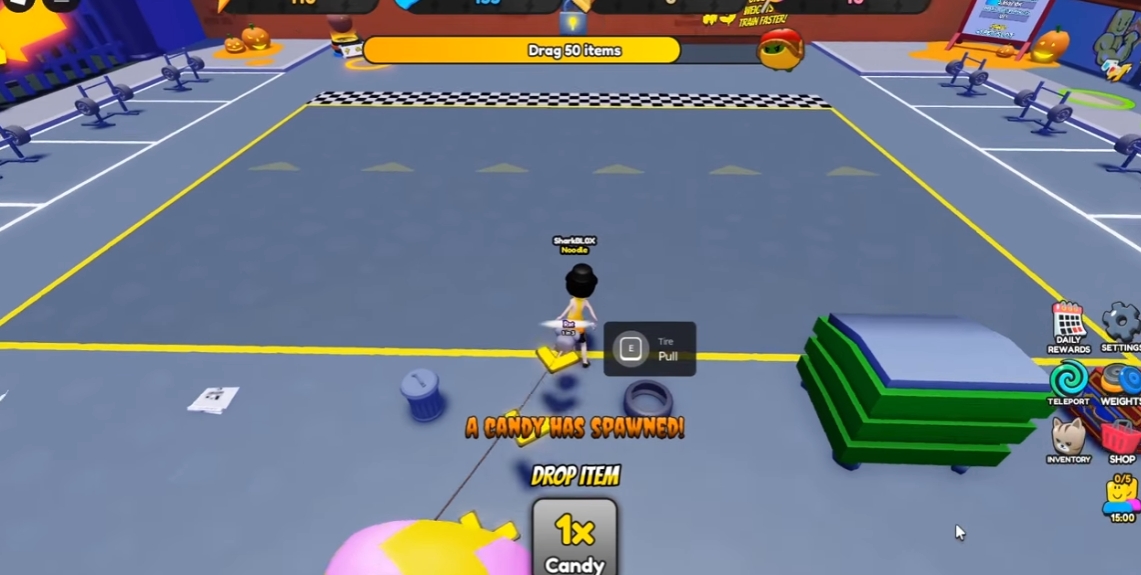 How to Get Rune & Key from Strongman Ultra Roblox Halloween Spotlight Event Guide