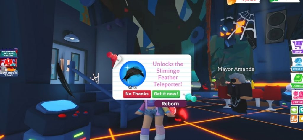 How to Get & Use the Slimingo Teleporter Feather in Adopt Me! Roblox