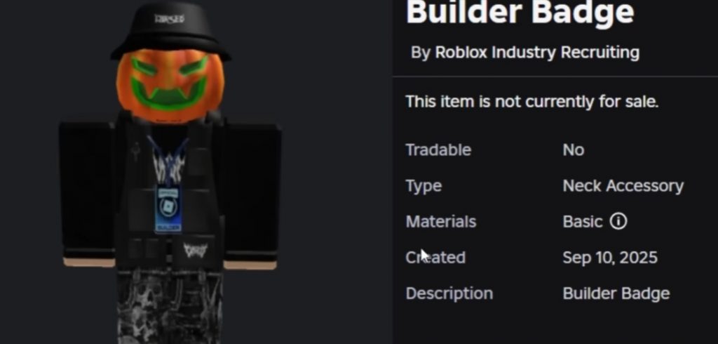 How to Get the Builder Badge in Roblox Event Guide
