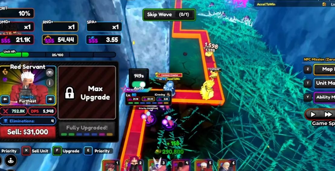 How To Complete Zaruto (Naruto) NPC Mission 3 in All Star Tower Defense X (ASTD X) Guide!