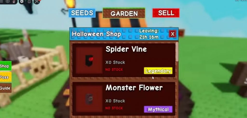 Grow a Garden Secret Halloween Merchant Update!