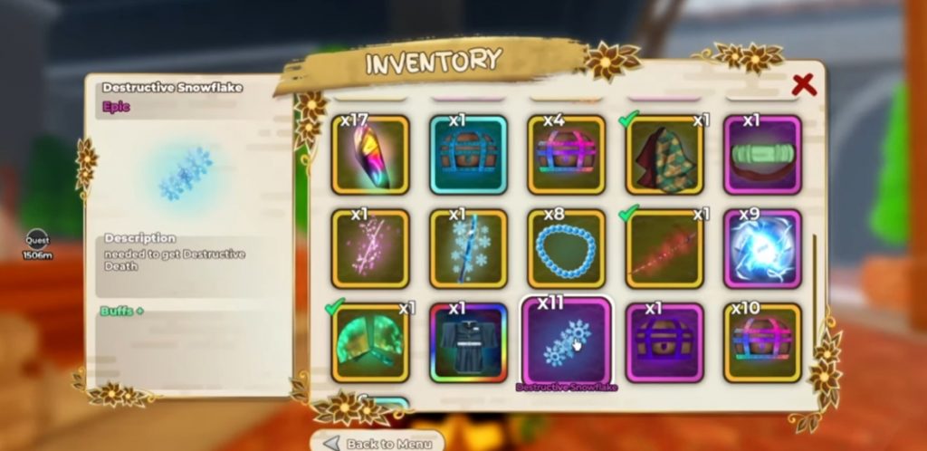 Weak Legacy 2 Guide, How to Get Destructive Snowflake!