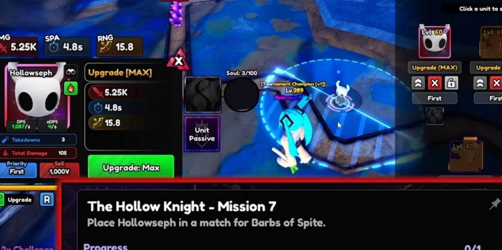 How to Evolve HollowSeph Pure Anime Vanguards Hollow Knight Guide