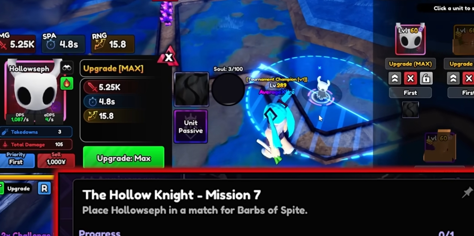 How to Evolve HollowSeph Pure Anime Vanguards Hollow Knight Guide