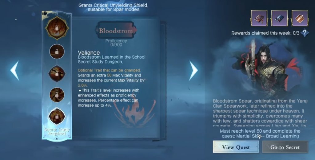 Sword of Justice Guide, How to Unlock Other Class Skills Secret Study System
