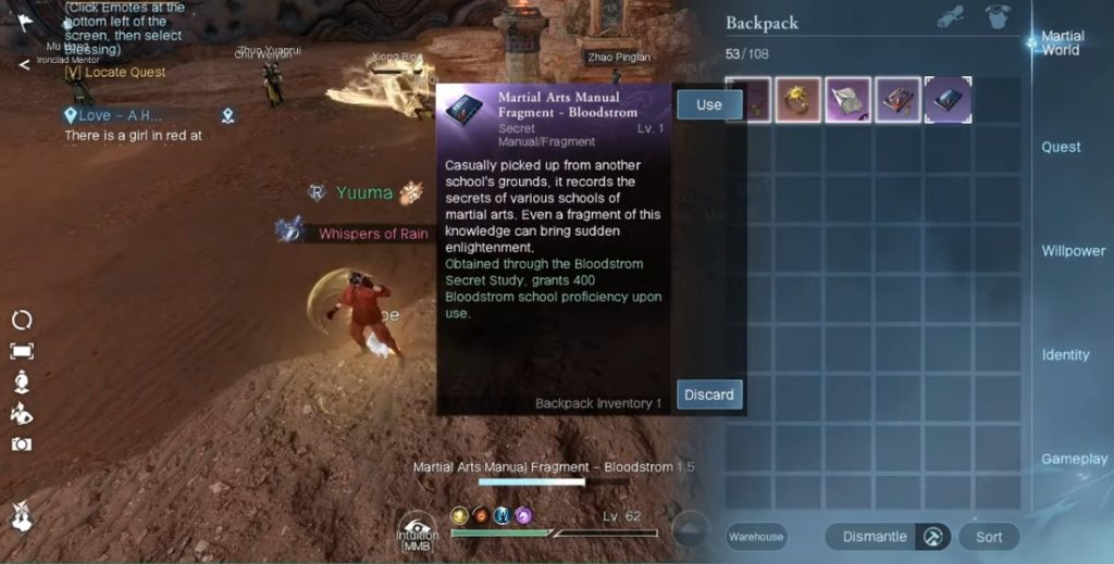 Sword of Justice Guide, How to Unlock Other Class Skills Secret Study System