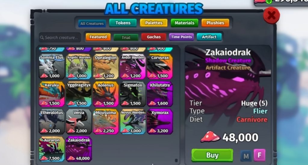 How to Get Zakaiodark in Creatures of Sonaria & Is It Worth Using?