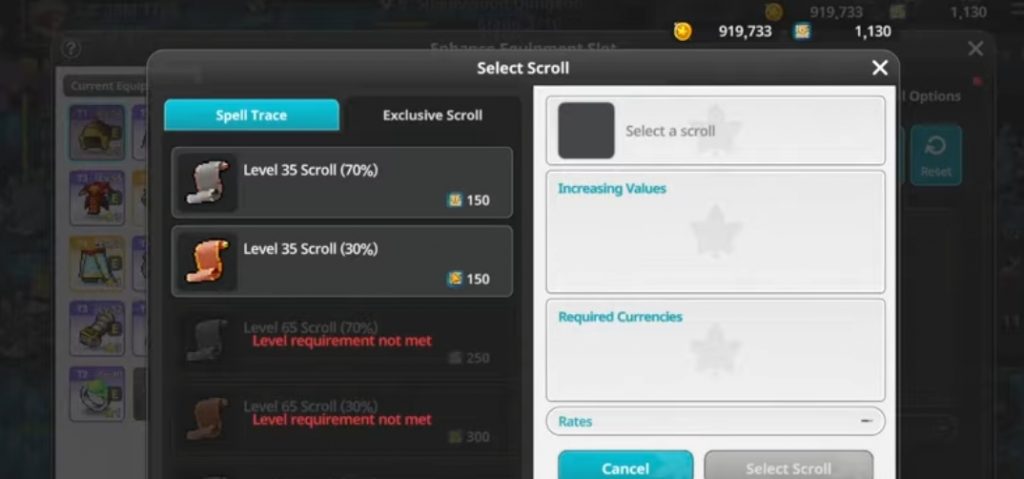 MapleStory Idle Guide How to Upgrade Gear Properly