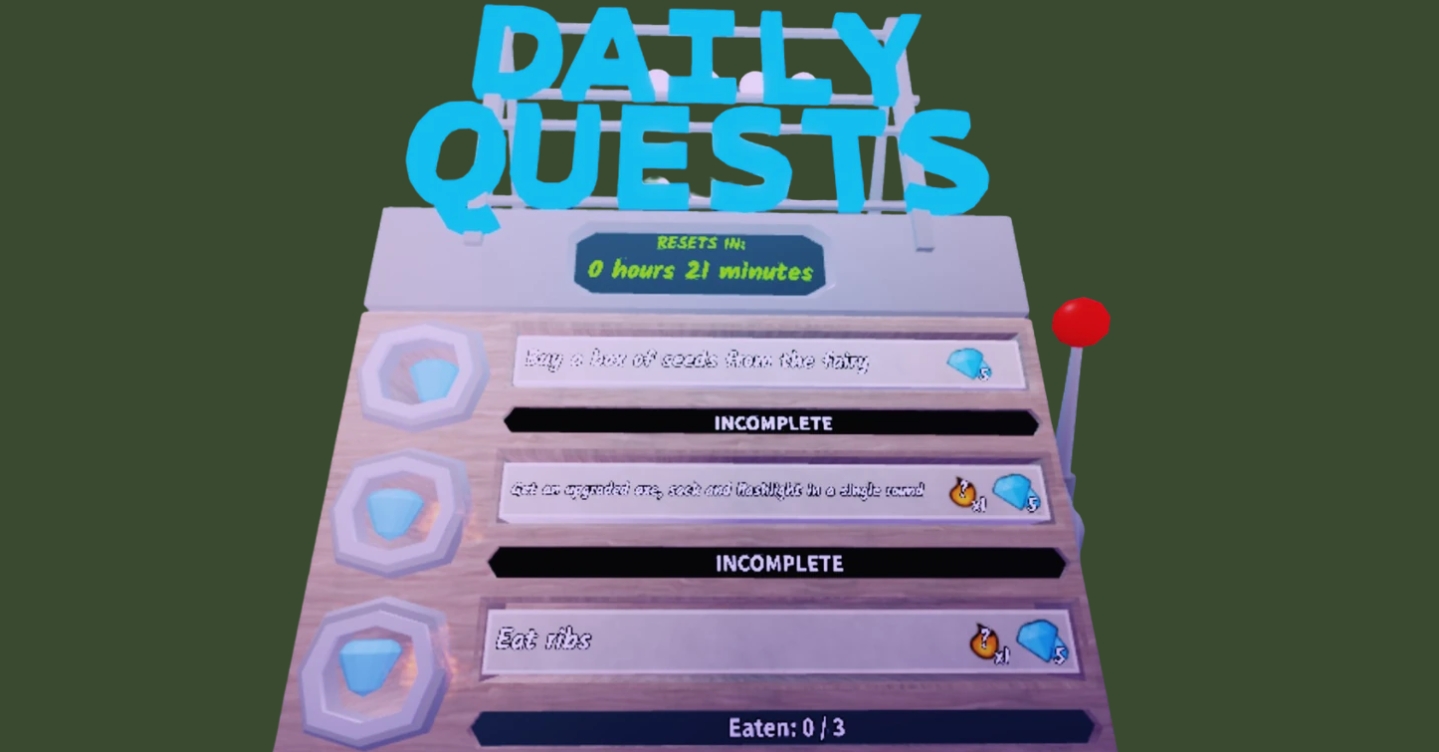 All Daily Quests & How to Finish Them in 99 Nights in the Forest