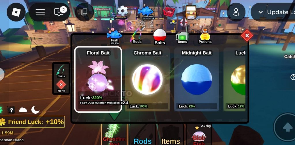 Bobbers & Rods Fish It Progression Guide, Step by Step to Buy!