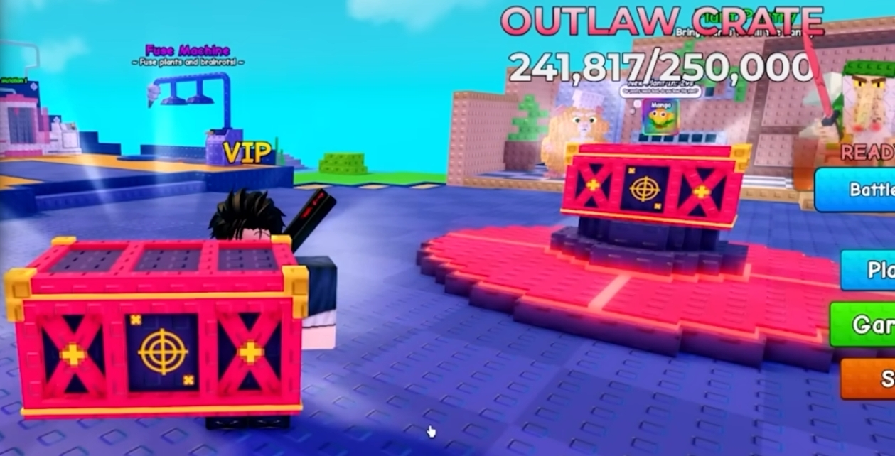 How to Unlock the Outlaw Crate in Plants vs Brainrots