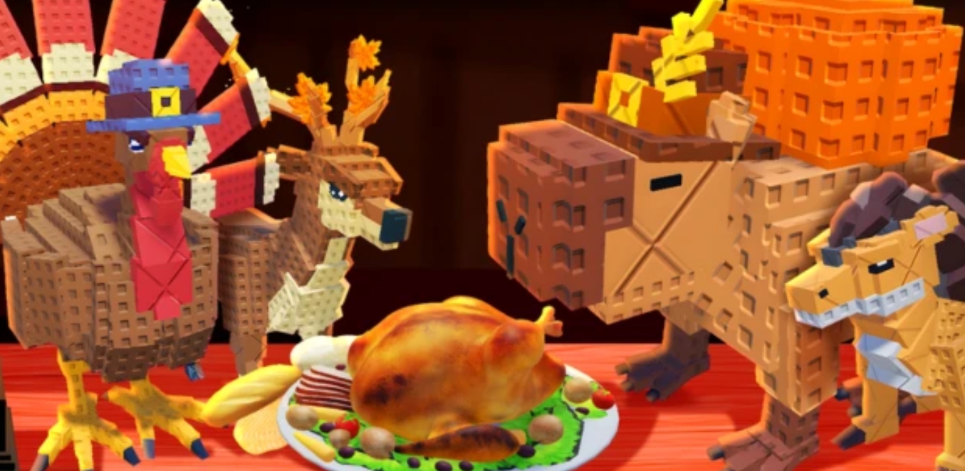 What Does Acorn & Cranberry Do in Build a Zoo Thanksgiving Event Guide