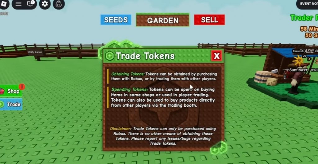 Trader Update Grow a Garden Guide, New NPC, Farmer Market & Codes!