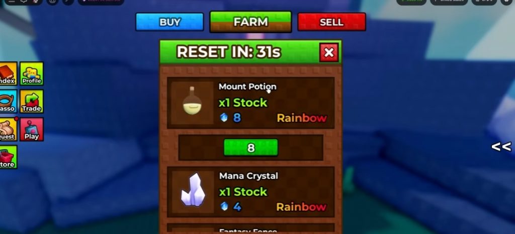 Mount Potion Raise Animals Guide, How to Get