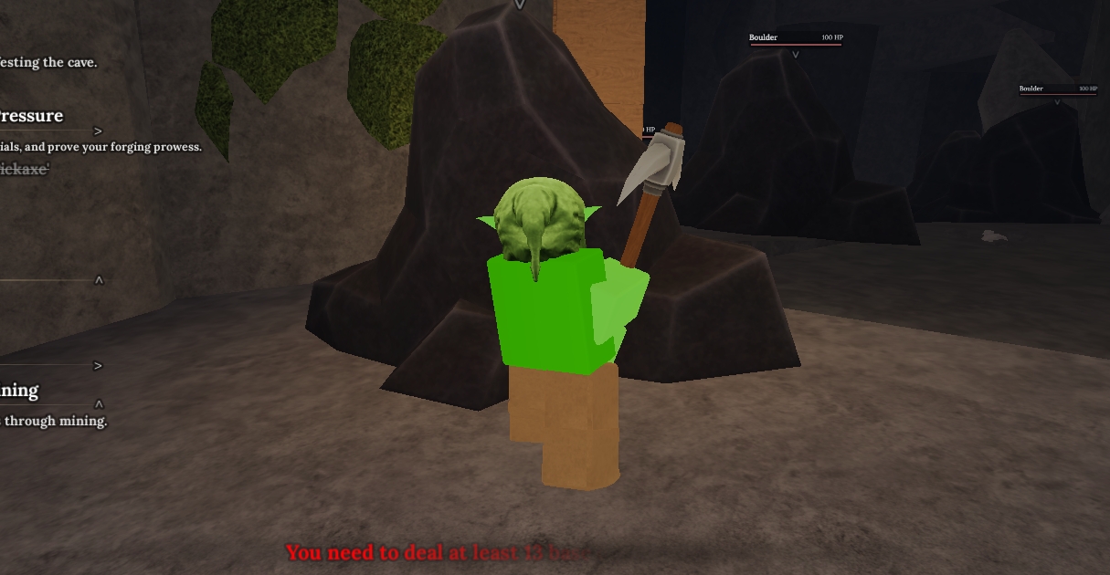 The Forge Guide How to Farm Boulder & What You Can Get!