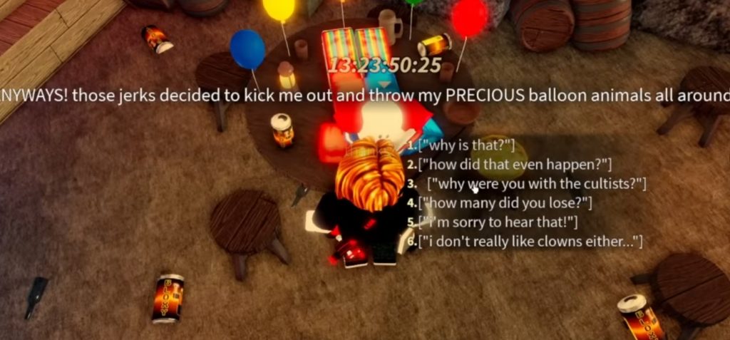 Fisch 20 Ballon Animals Location Guide - Silly Clown Quest!