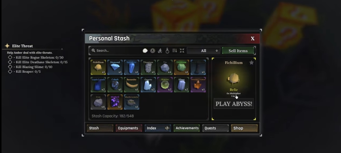 How to Get & Find Fichillium Relic The Forge Guide