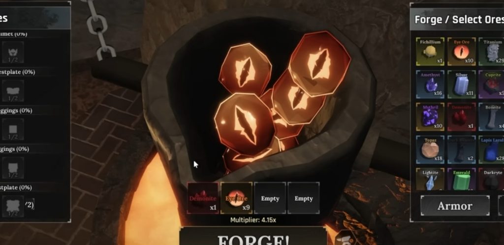 Crafting The Forge Guide, Ore Traits, Multipliers & Traits Explained!