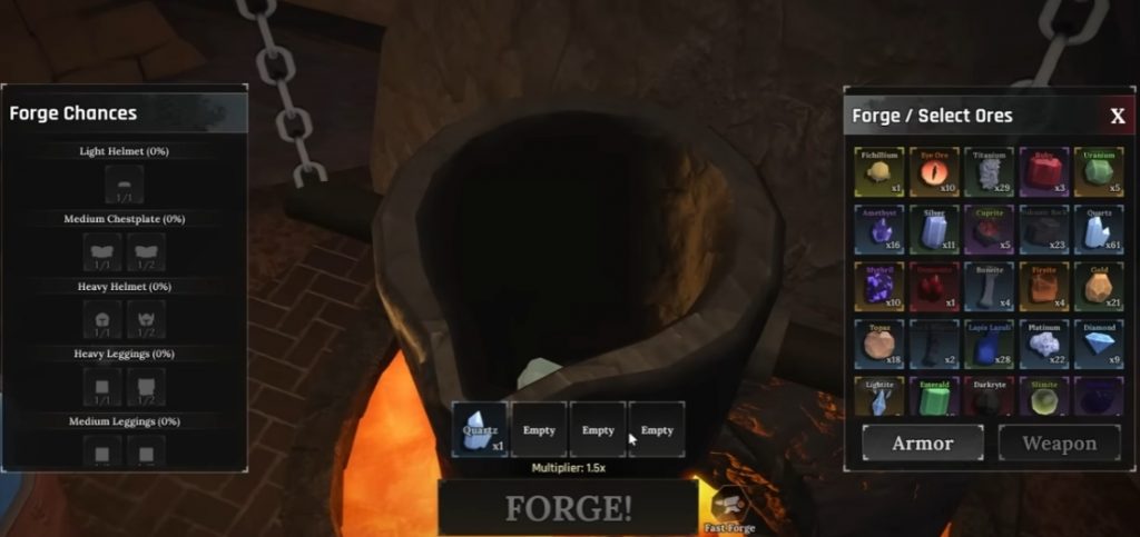 Crafting The Forge Guide, Ore Traits, Multipliers & Traits Explained!