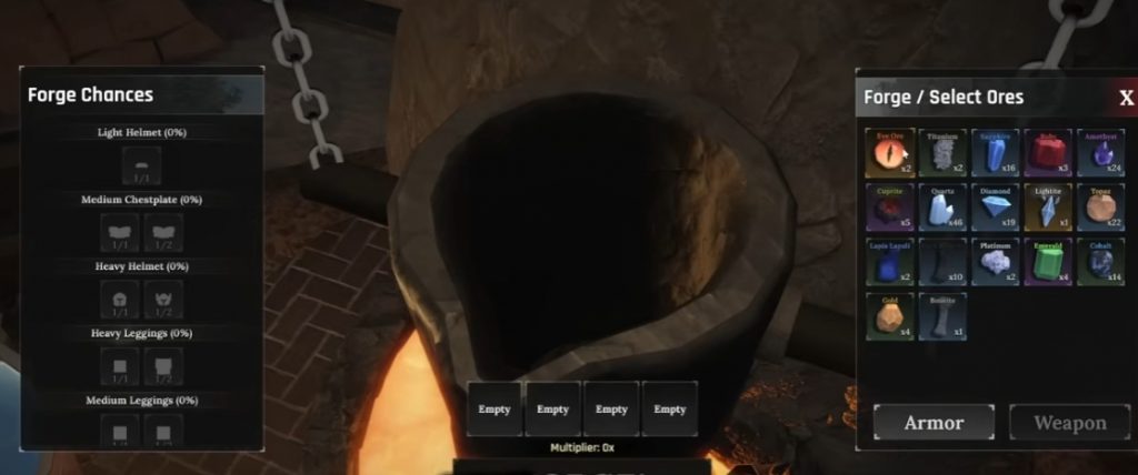 Armor Crafting The Forge Roblox Guide, Multiplier Explain, Recipe & More!
