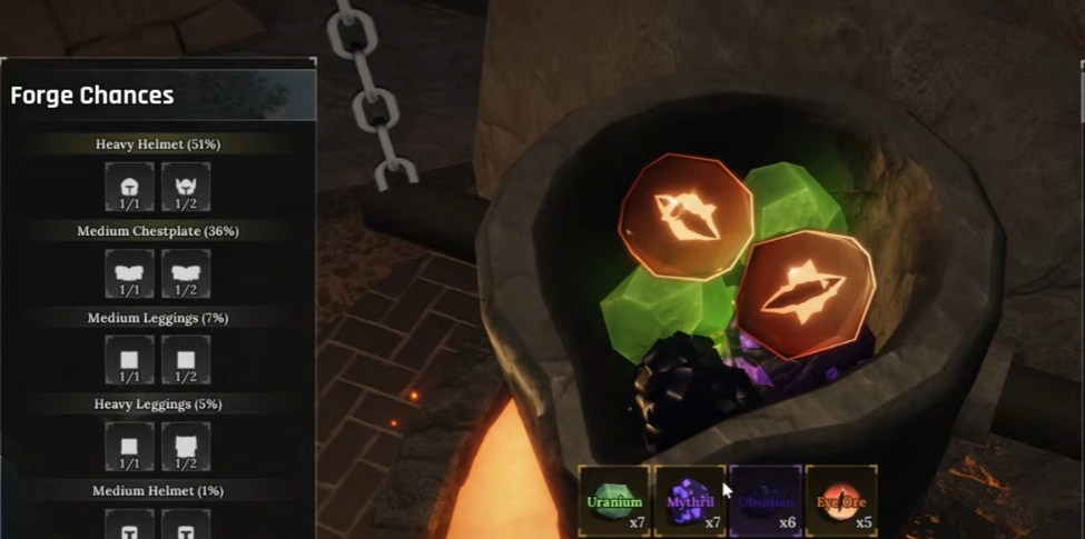 The Forge Roblox Weapon Crafting Guide: Recipes & How to Increase Your Chance!