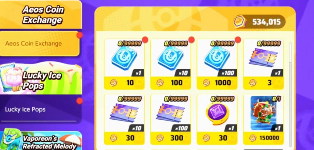 Aeos Coins Pokémon Unite, What Is Worth & Not Worth Exchanging!