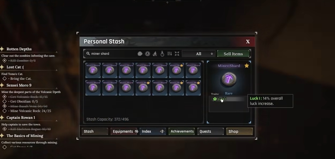 How to Farm Miner Luck Shard The Forge Roblox Guide