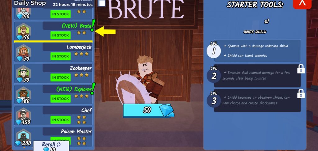 99 Nights in the Forest: Brute & Explorer Class Update Guide