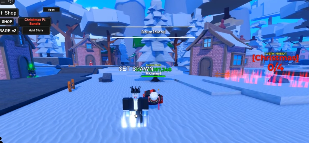 AOPG Christmas Update Part 1 Guide, How to Get Snow Fruit & Frost Bazooka!