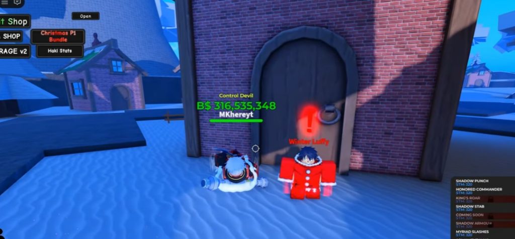 AOPG Christmas Update Part 1 Guide, How to Get Snow Fruit & Frost Bazooka!