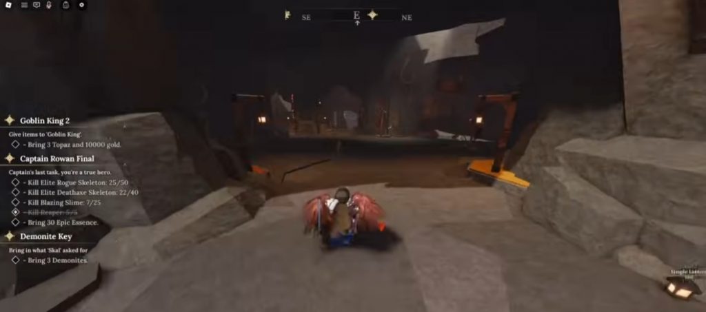 How to Complete the Captain Rowan Quest in The Forge Roblox