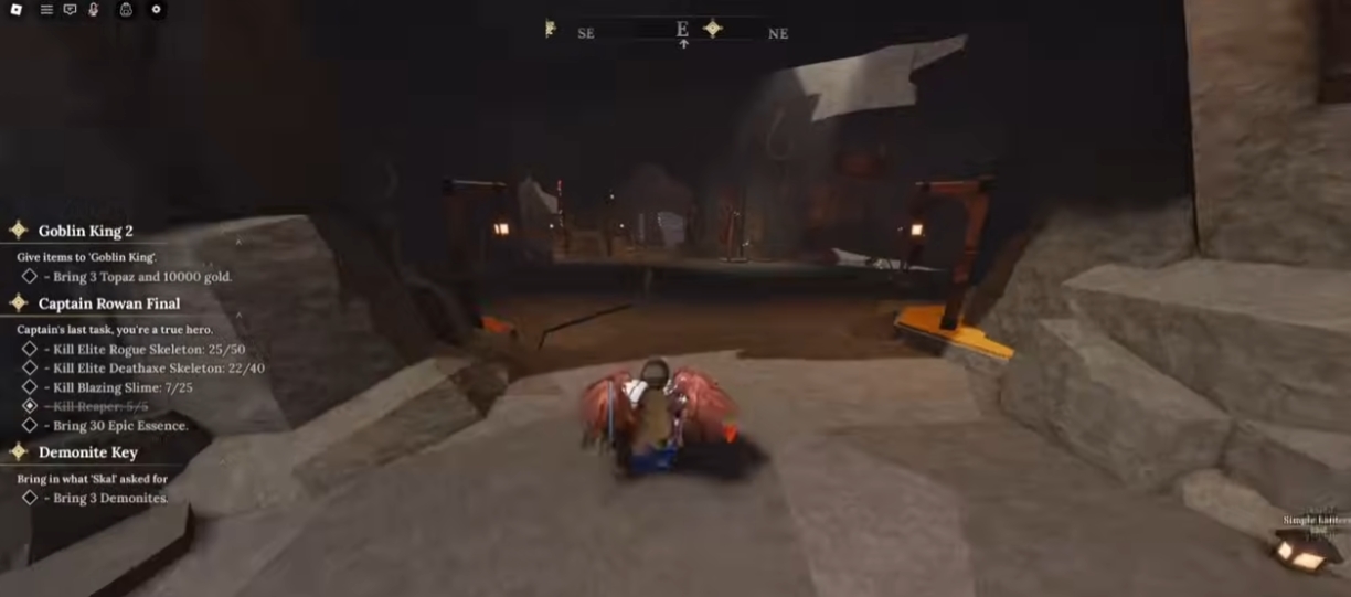 How to Complete the Captain Rowan Quest in The Forge Roblox