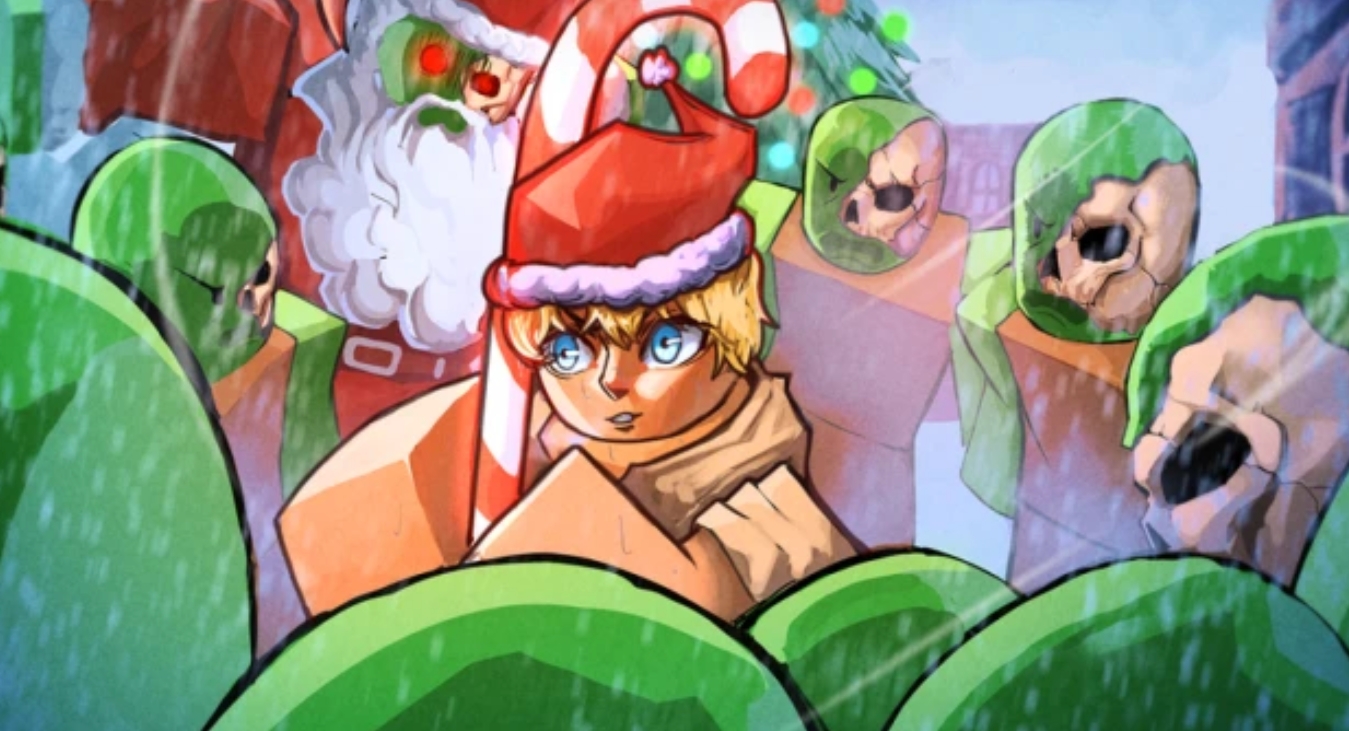 Hunty Zombies Update 16 Guide, Christmas Candy Cane Weapon, New Codes & Rewards!