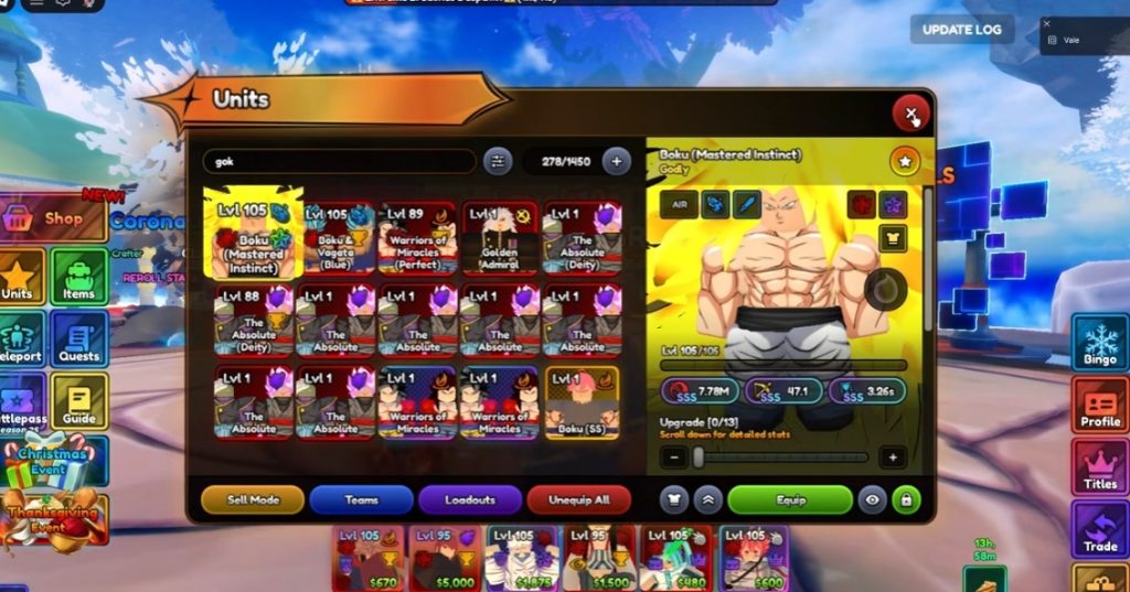 Anime Last Stand Christmas Part 2 What You Need to Do Before Godly Update!